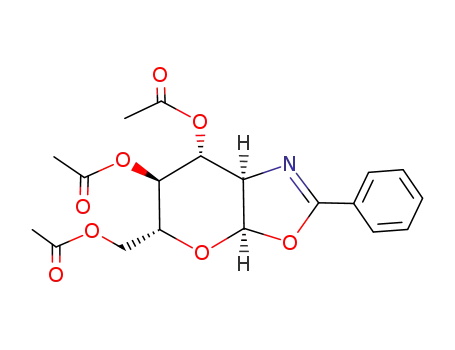 2-phenyl-(3,4,6-tri-O-acetyl-1,2-dideoxy-α-D-glucopyrano)-<2,1-d>-2-oxazoline
