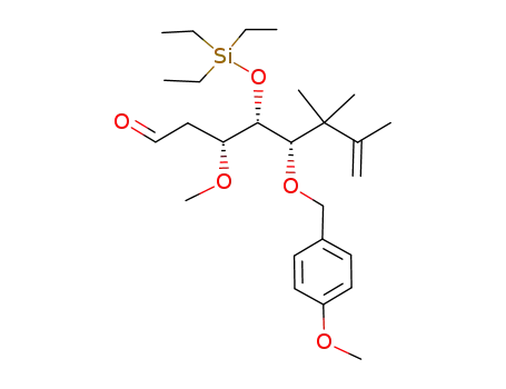 (3R,4S,5S)-3-Methoxy-5-(4-methoxy-benzyloxy)-6,6,7-trimethyl-4-triethylsilanyloxy-oct-7-enal
