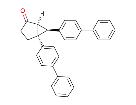 trans-5,6-dibiphenylylbicyclo<3.1.0>hexan-2-one