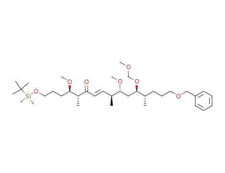 (E)-(4R,5R,9S,10R,12R,13S)-16-Benzyloxy-1-(tert-butyl-dimethyl-silanyloxy)-4,10-dimethoxy-12-methoxymethoxy-5,9,13-trimethyl-hexadec-7-en-6-one