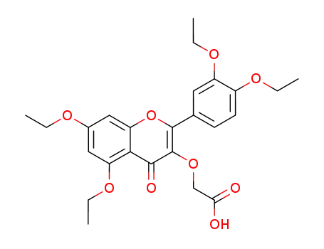 [2-(3,4-Diethoxy-phenyl)-5,7-diethoxy-4-oxo-4H-chromen-3-yloxy]-acetic acid