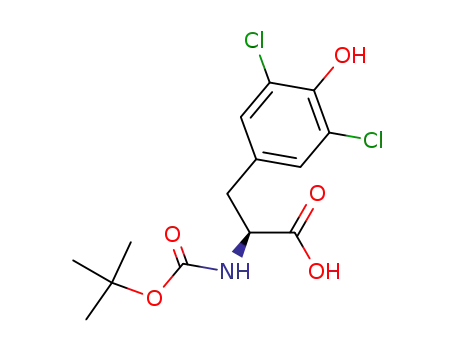 N-t-butoxycarbonyl-3,5-dichloro-L-tyrosine