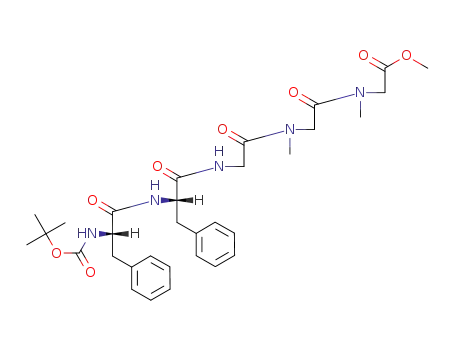 Boc-(Phe)2-Gly-(Sar)2-OMe