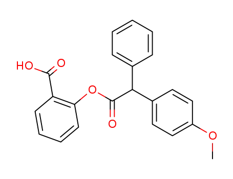2-[2-(4-Methoxy-phenyl)-2-phenyl-acetoxy]-benzoic acid