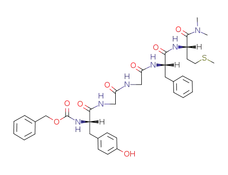 dimethylamide of N-benzyloxycarbonyl-L-tyrosylglycylglycyl-L-phenylalanyl-L-methionine
