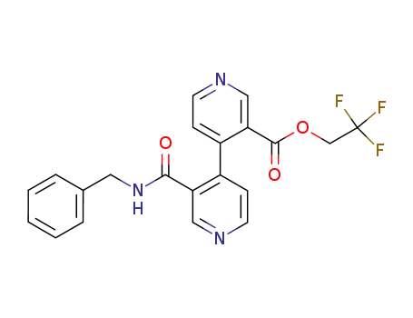 3-(benzylamido)-3'-(triflorocarbethoxy)-4,4'-bipyridine