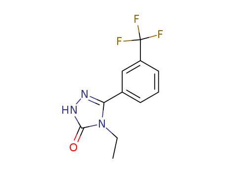 3H-1,2,4-Triazol-3-one,4-ethyl-2,4-dihydro-5-[3-(trifluoromethyl)phenyl]-