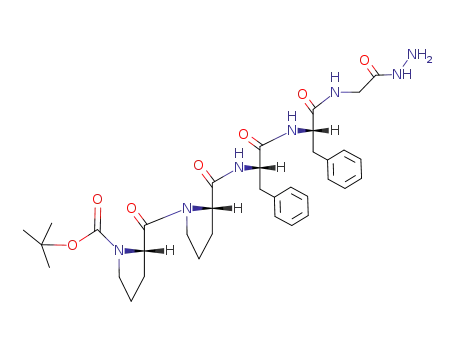 Boc-Pro-Pro-Phe-Phe-Gly-NH-NH<sub>2</sub>
