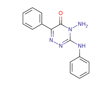 3-Phenylamino-4-amino-5-oxo-6-phenyl-4,5-dihydro-1,2,4-triazine