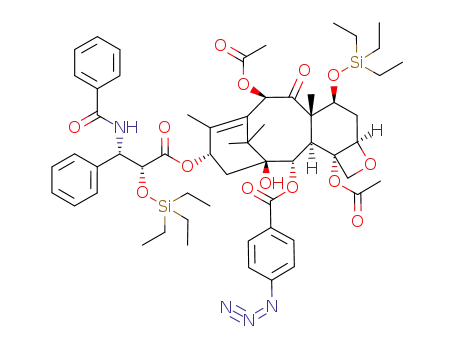 Molecular Structure of 156266-07-8 (C<sub>59</sub>H<sub>78</sub>N<sub>4</sub>O<sub>14</sub>Si<sub>2</sub>)