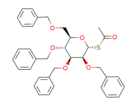 1-S-acetyl-2,3,4,6-tetra-O-benzyl-α-D-mannopyranoside