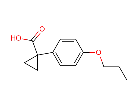 1-(4-Propoxy-phenyl)-cyclopropanecarboxylic acid