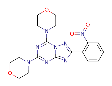 5,7-di(morpholin-4-yl)-2-(2-nitrophenyl)[1,2,4]triazolo[1,5-a][1,3,5]triazine