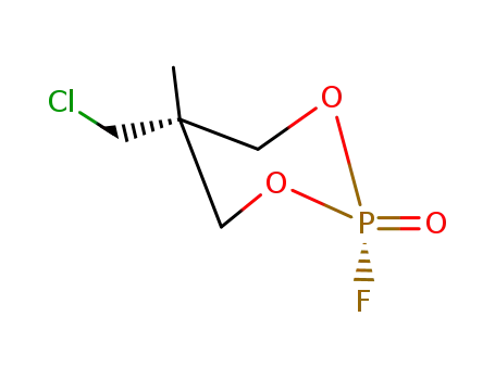 5<i>r</i>-chloromethyl-2-fluoro-5-methyl-[1,3,2]dioxaphosphinane 2<i>t</i>-oxide