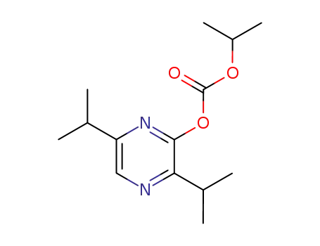2-isopropoxycarbonyloxy-3,6-diisopropylpyrazine