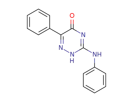 3-phenylamino-5-oxo-6-phenyl-2,5-dihydro-1,2,4-triazine