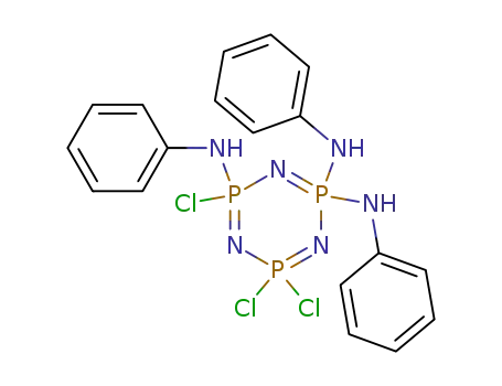 1,3,5,2,4,6-Triazatriphosphorine,
2,2,4-trichloro-2,2,4,4,6,6-hexahydro-4,6,6-tris(phenylamino)-