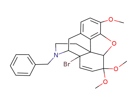 N-Benzyl-14-brom-norcodeinon-dimethylacetal