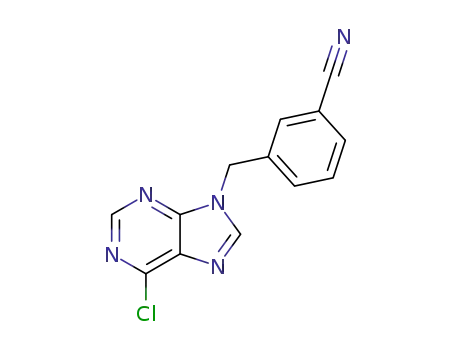 Benzonitrile, 3-[(6-chloro-9H-purin-9-yl)methyl]-