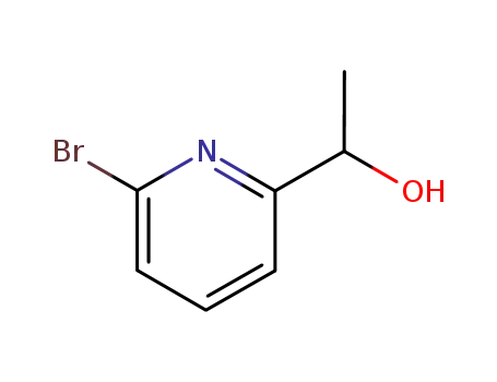 Molecular Structure of 139163-56-7 (1-(6-bromo-2-pyridinyl)ethanol(SALTDATA: FREE))