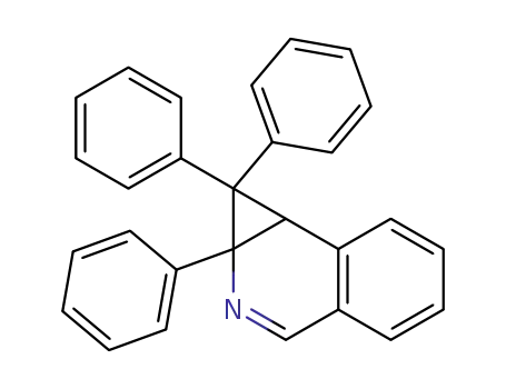 Molecular Structure of 95206-92-1 (1H-Cycloprop[c]isoquinoline, 1a,7b-dihydro-1,1,1a-triphenyl-)