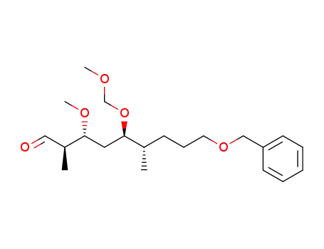 (2R,3R,5R,6S)-9-Benzyloxy-3-methoxy-5-methoxymethoxy-2,6-dimethyl-nonanal