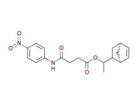 N-(4-Nitro-phenyl)-succinamic acid (1S,4S)-1-bicyclo[2.2.1]hept-5-en-2-yl-ethyl ester
