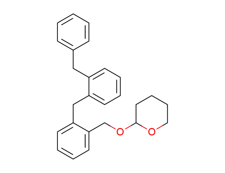 2H-Pyran,
tetrahydro-2-[[2-[[2-(phenylmethyl)phenyl]methyl]phenyl]methoxy]-