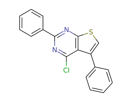 Thieno[2,3-d]pyrimidine,4-chloro-2,5-diphenyl-