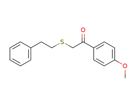 1-(4-Methoxyphenyl)-2-[(2-phenylethyl)sulfanyl]ethan-1-one