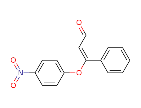 2-(4-nitrophenoxy)-3-phenylpropenal