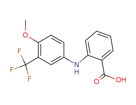 Benzoic  acid,  2-[[4-methoxy-3-(trifluoromethyl)phenyl]amino]-