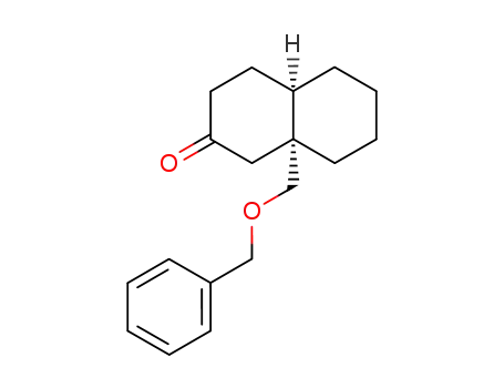 rel-(4aS,8aS)-8a-<(benzyloxy)methyl>-1,4,4a,5,6,7,8,8a-octahydro-2(3H)-naphthalenone