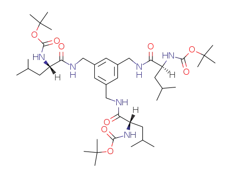 1,3,5-tris(N-Boc-leucylamidomethyl)benzene