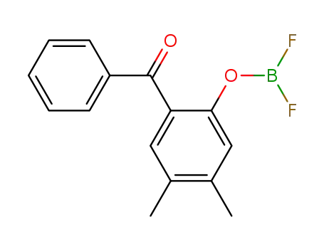 1-benzoyl-2-difluoroboryloxy-4,5-dimethylbenzene