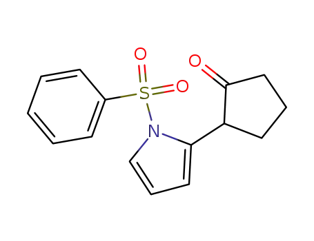 2-(1-phenylsulfonyl-2-pyrrolyl)cyclopentanone