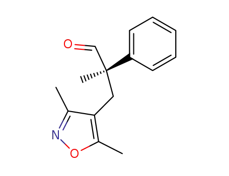 (R)-3-(3,5-Dimethyl-isoxazol-4-yl)-2-methyl-2-phenyl-propionaldehyde