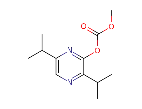 2-methoxycarbonyloxy-3,6-diisopropylpyrazine