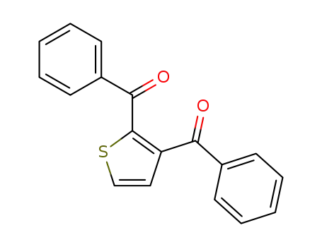 Molecular Structure of 63599-99-5 (thiene-2,3-diylbis(phenylmethanone))
