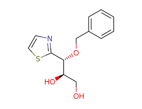 (2R,3R)-3-Benzyloxy-3-(2-thiazolyl)-1,2,3-propanetriol