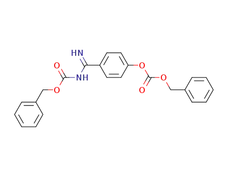 N,O-bis(benzyloxycarbonyl)-p-amidinophenol