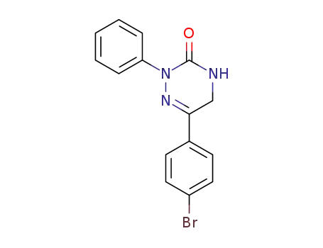 6-(4-Bromophenyl)-2-phenyl-4,5-dihydro-1,2,4-triazin-3(2H)-one