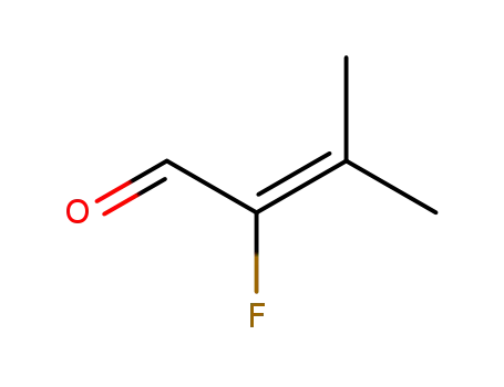 2-Fluoro-3-methylbut-2-enal