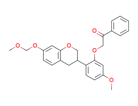 4'-methoxy-7-methoxymethoxy-2'-phenacyloxyisoflavan