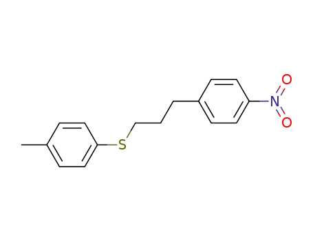 3-(p-nitrophenyl)propyl p-tolyl sulphide