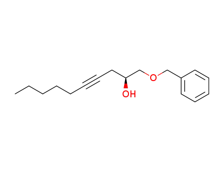 (S)-1-benzyloxy-4-decyn-2-ol