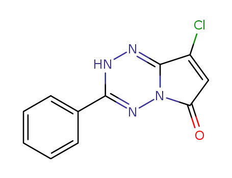 8-Chloro-3-phenyl-2H-pyrrolo[1,2-b][1,2,4,5]tetrazin-6-one