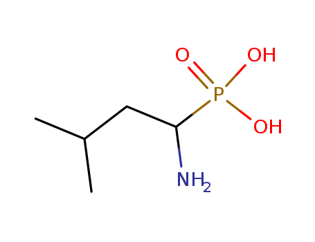 Phosphonic acid,P-(1-amino-3-methylbutyl)- cas  20459-60-3