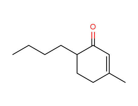 2-Cyclohexen-1-one, 6-butyl-3-methyl-