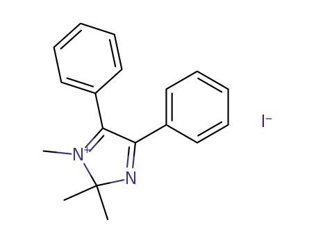 1,2,2-trimethyl-4,5-diphenyl-2H-imidazolium iodide